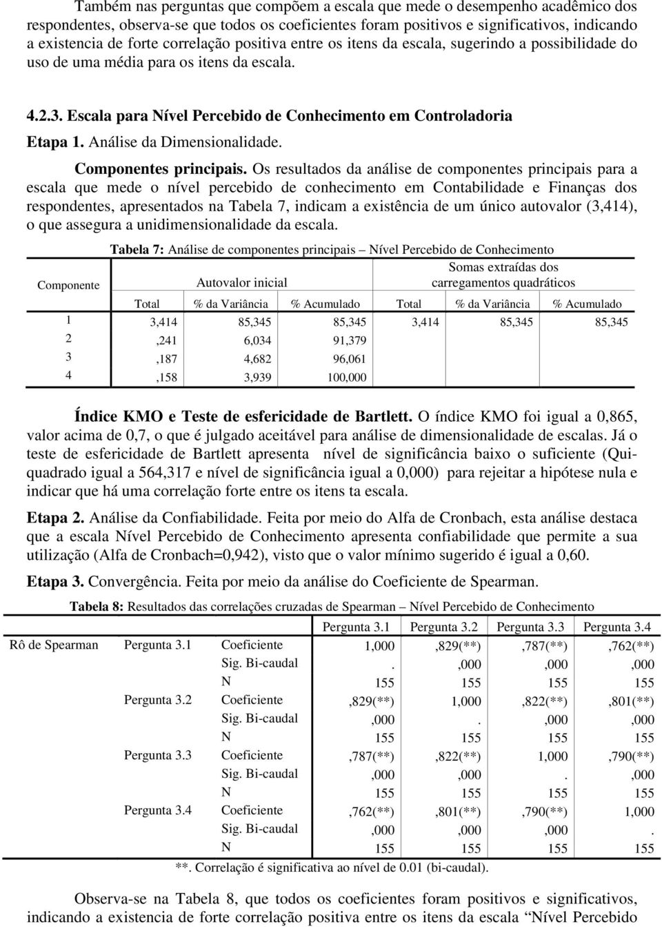 Análise da Dimensionalidade. Componentes principais.