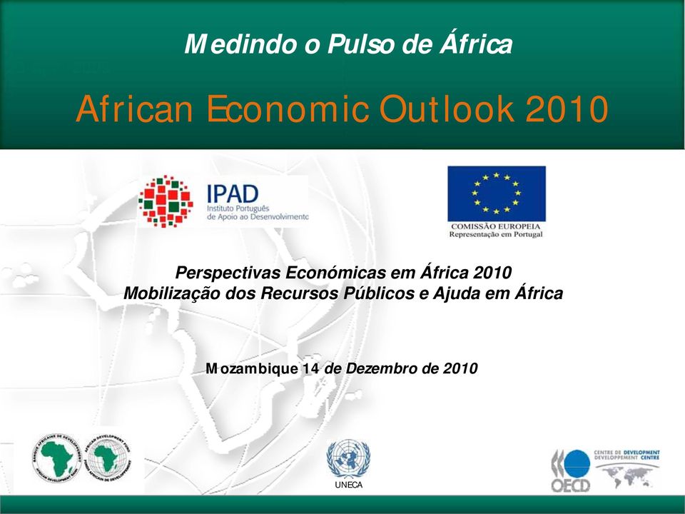 Económicas em África 2010 Mobilização dos Recursos