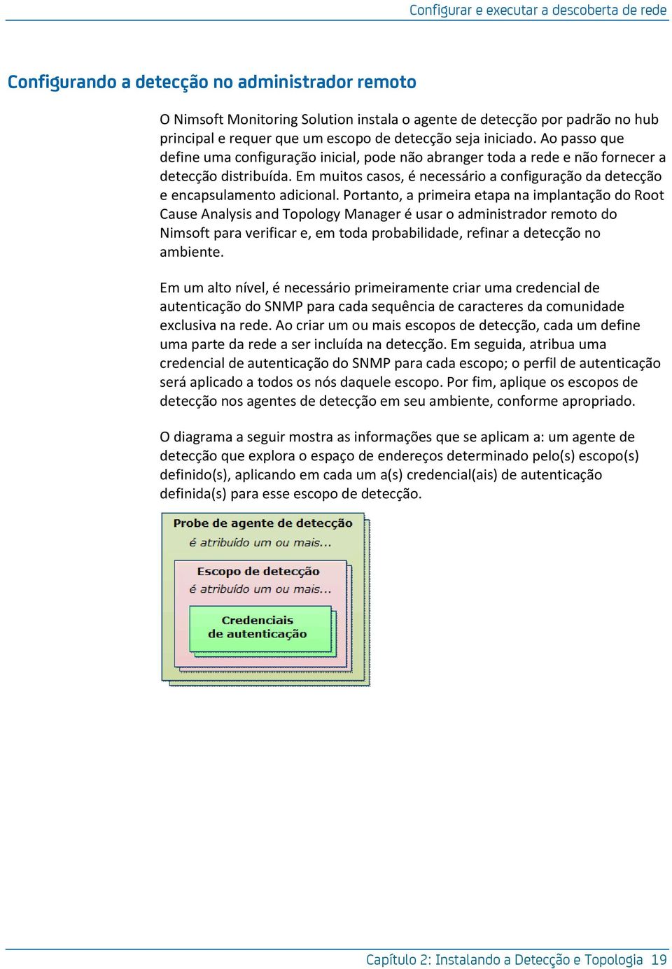 Em muitos casos, é necessário a configuração da detecção e encapsulamento adicional.