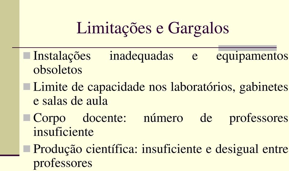 salas de aula Corpo docente: número de professores