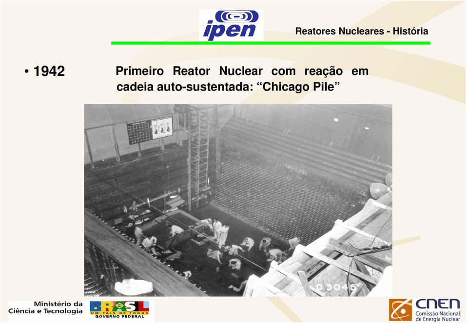 Reator Nuclear com reação