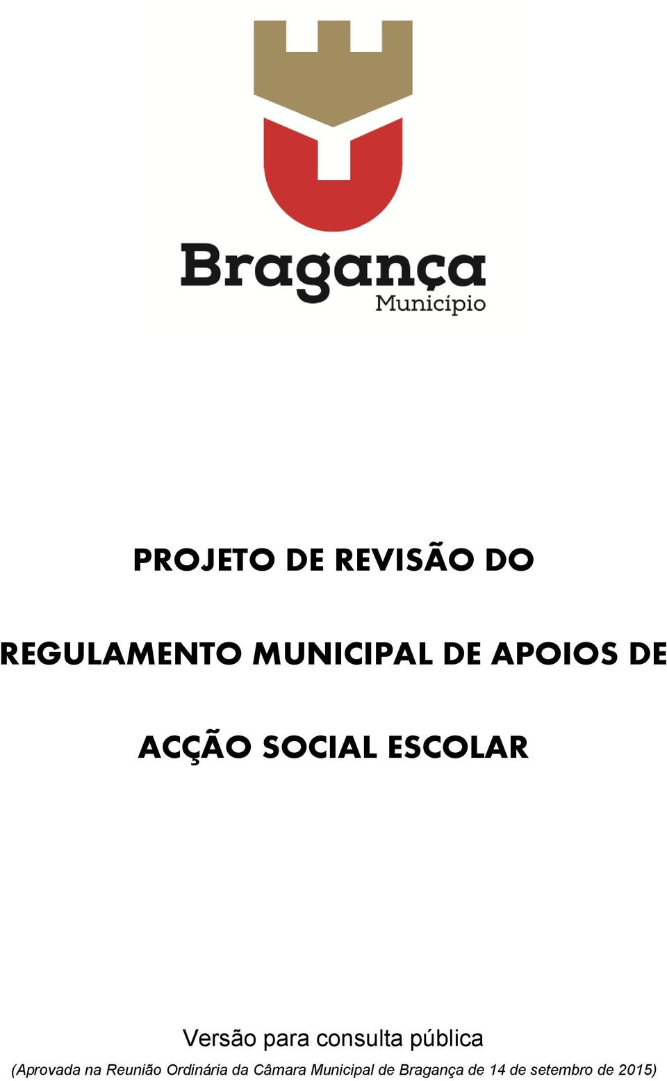 consulta pública (Aprovada na Reunião Ordinária