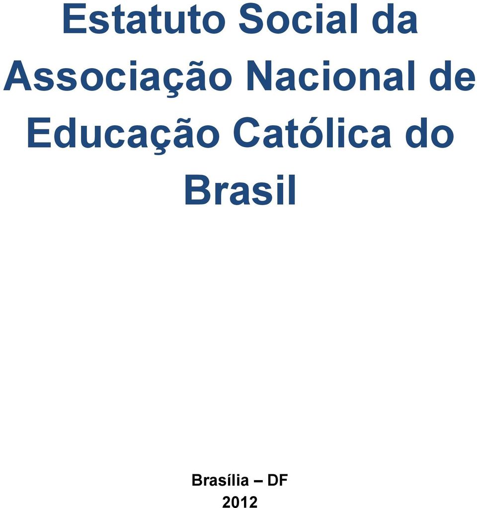 de Educação Católica