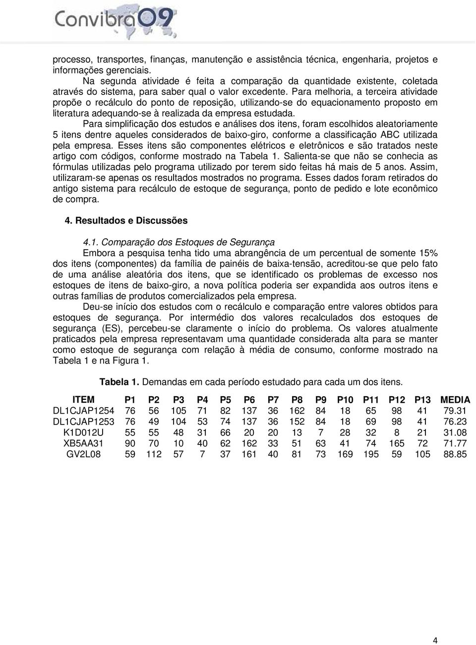 Para melhoria, a terceira atividade propõe o recálculo do ponto de reposição, utilizando-se do equacionamento proposto em literatura adequando-se à realizada da empresa estudada.