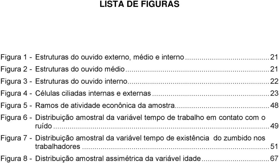 ..23 Figura 5 - Ramos de atividade econônica da amostra.