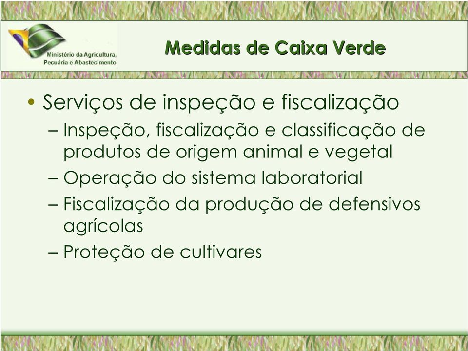 animal e vegetal Operação do sistema laboratorial