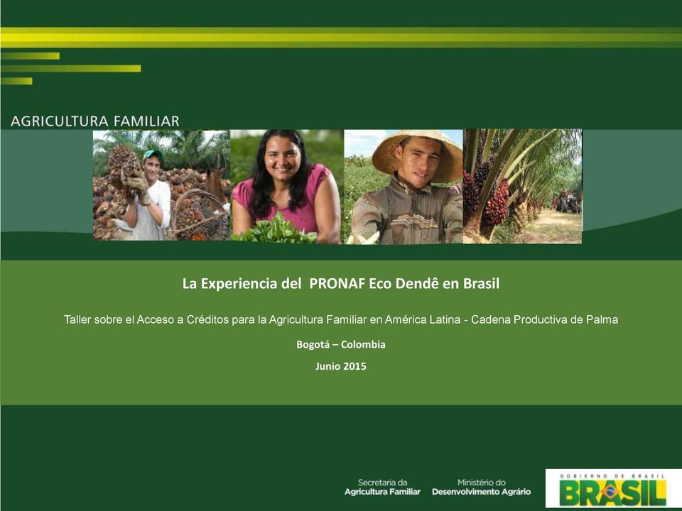 Agricultura Familiar en América Latina -