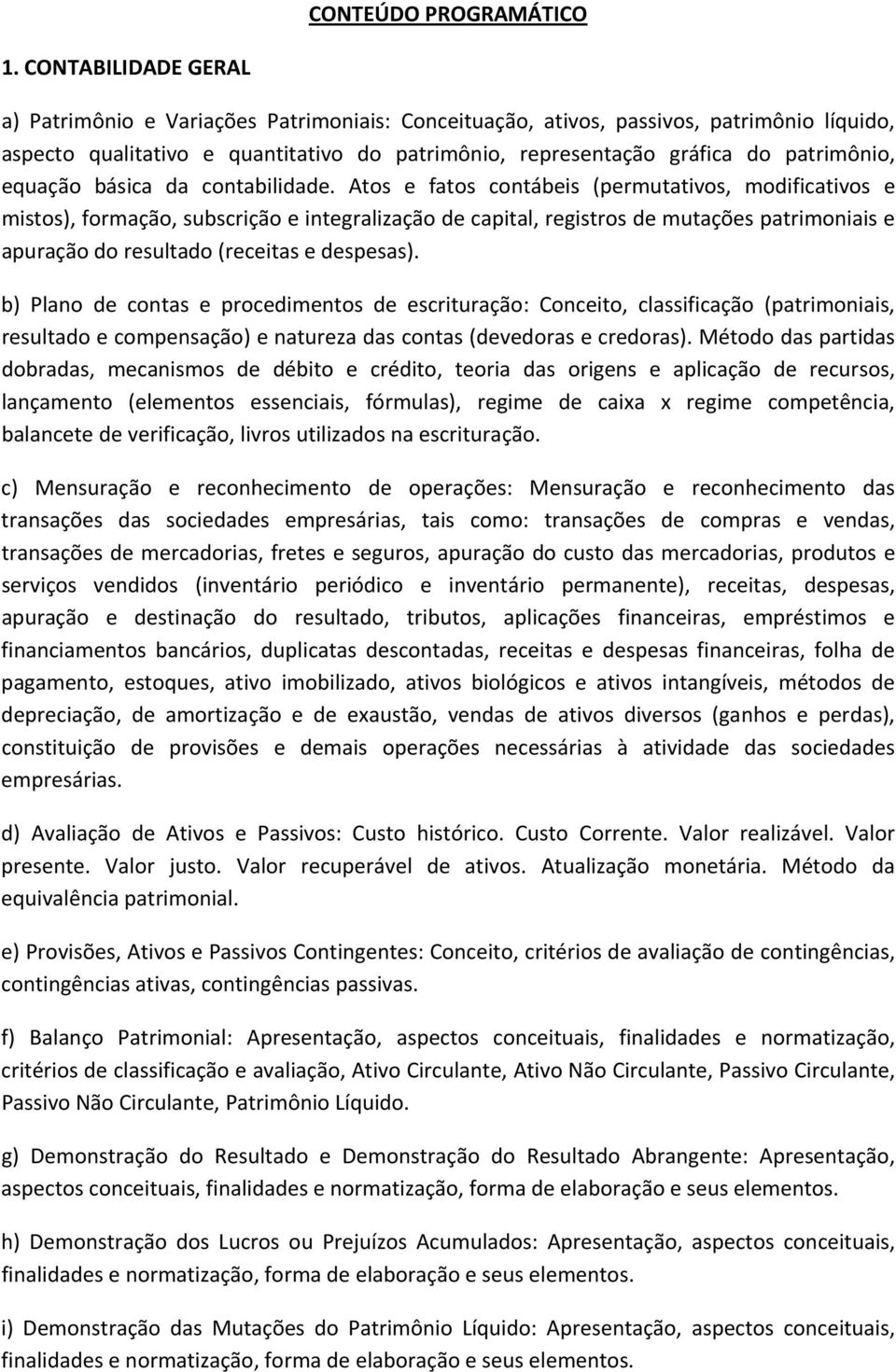 equação básica da contabilidade.