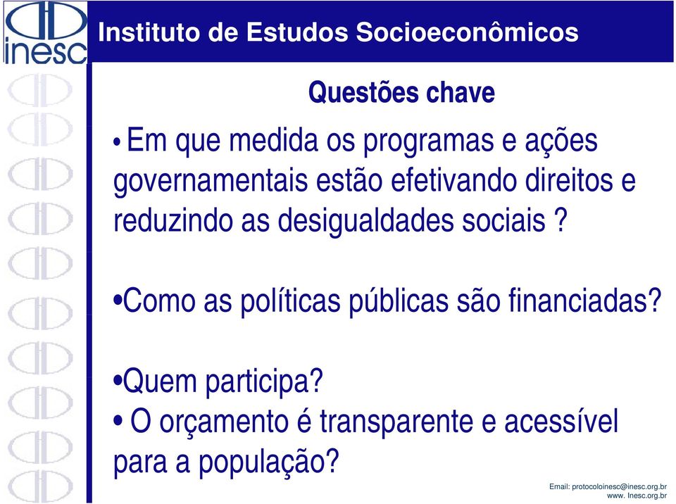 desigualdades sociais?