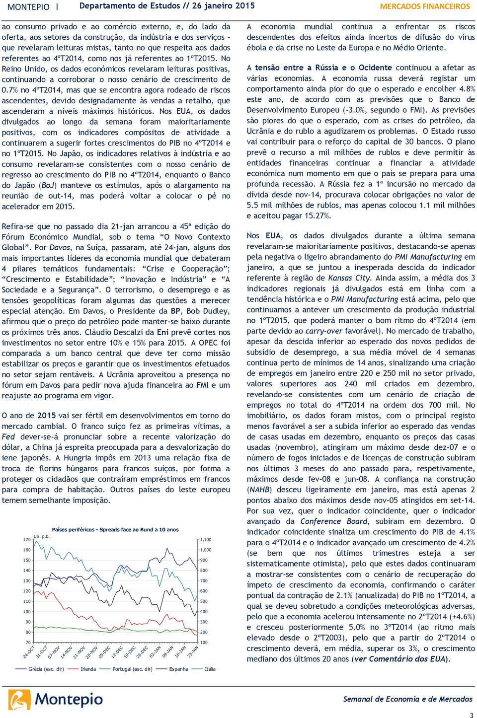 No Reino Unido, os dados económicos revelaram leituras positivas, continuando a corroborar o nosso cenário de crescimento de.