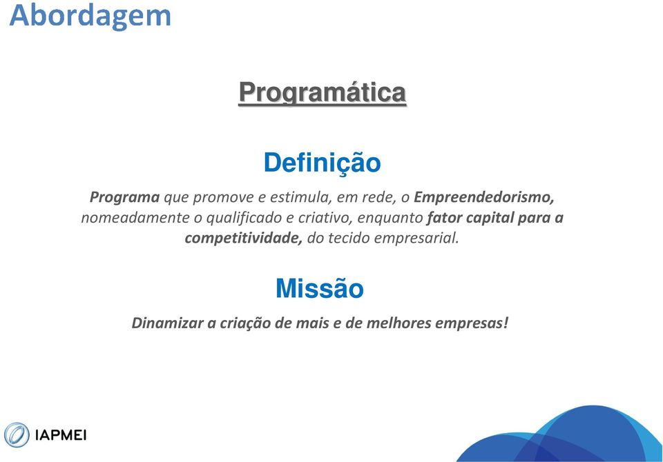 criativo, enquanto fator capital para a competitividade, do