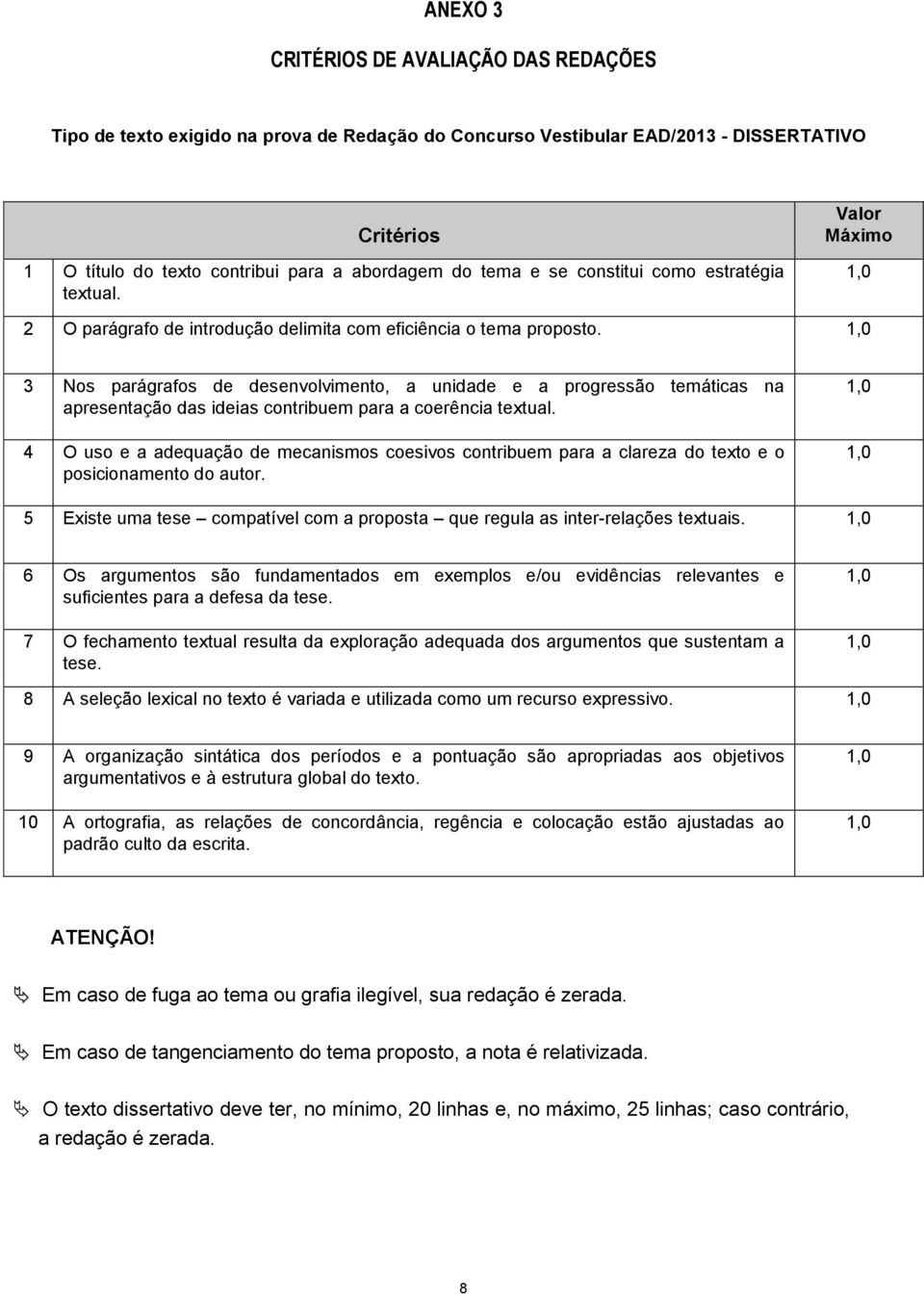 3 Nos parágrafos de desenvolvimento, a unidade e a progressão temáticas na apresentação das ideias contribuem para a coerência textual.