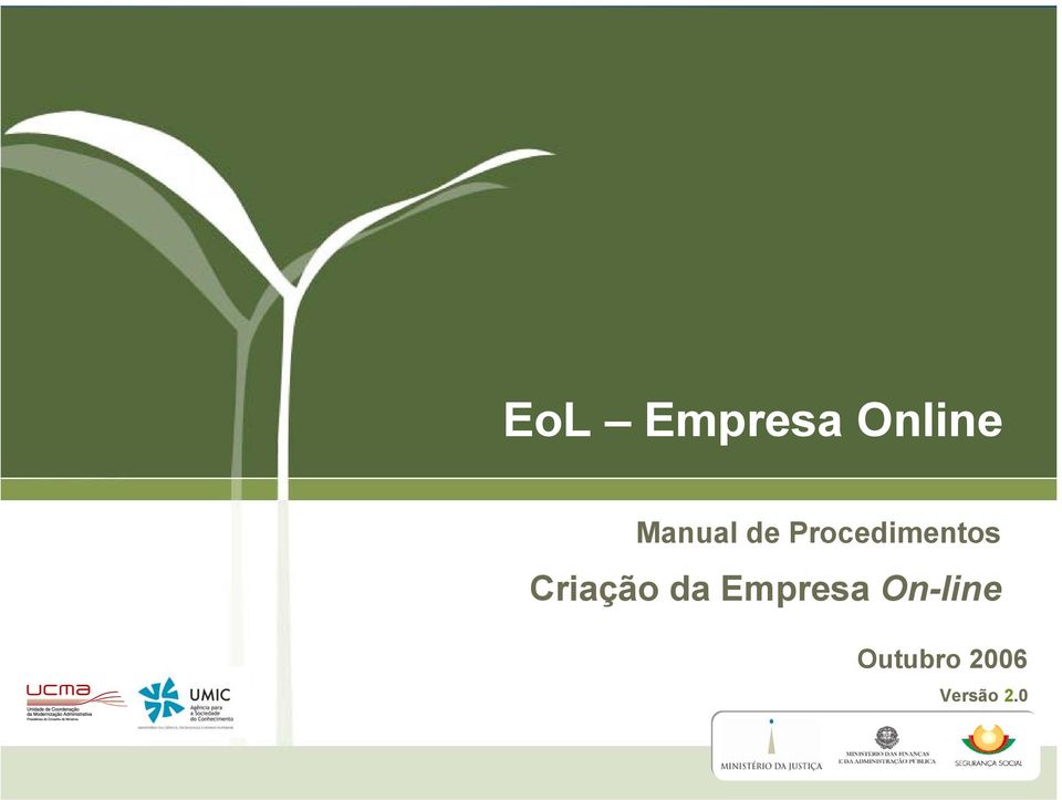 Criação da Empresa