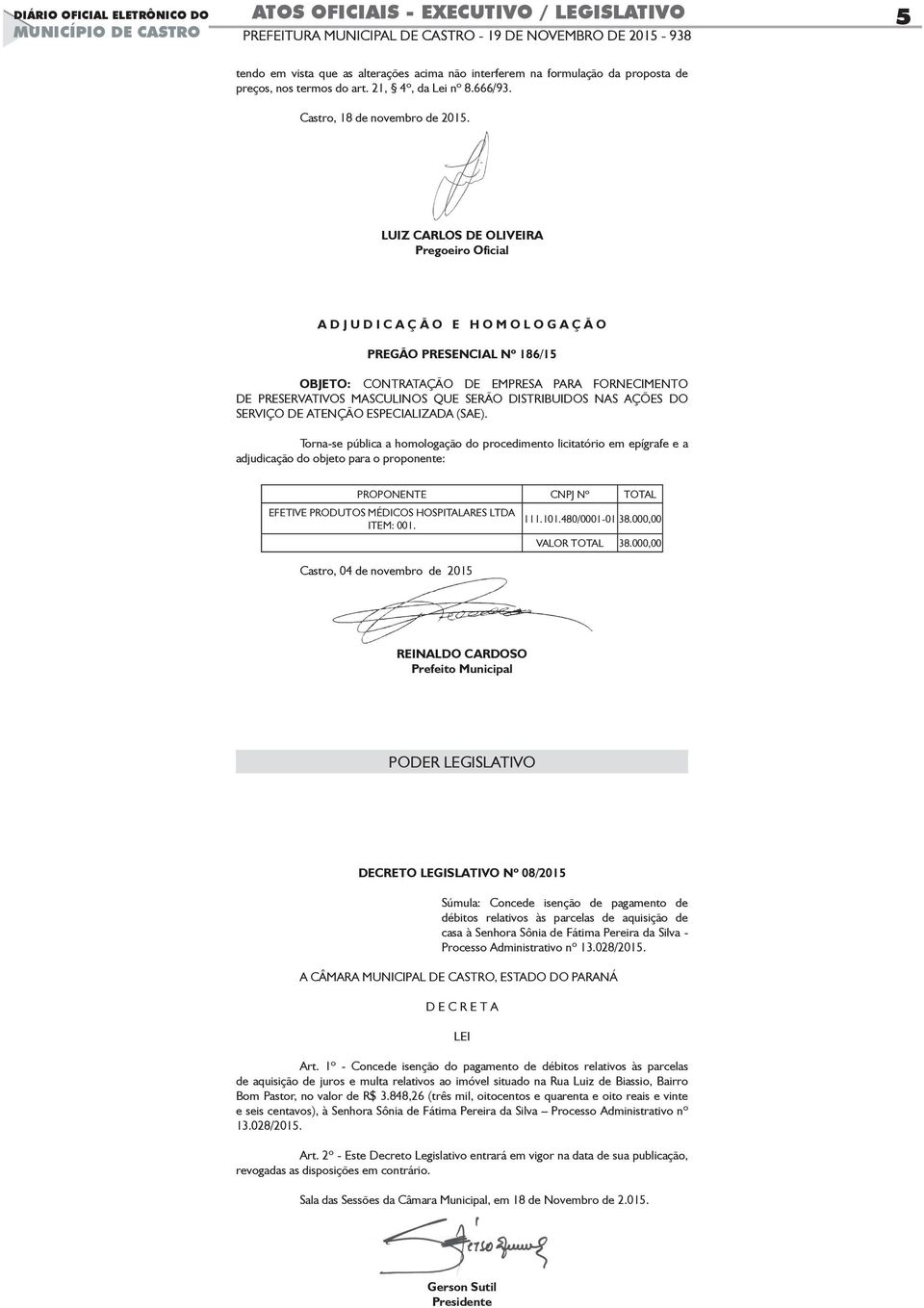 serão DistribUiDos nas ações Do serviço DE atenção EspECiaLiZaDa (sae).