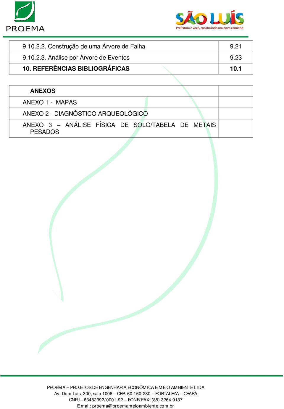 REFERÊNCIAS BIBLIOGRÁFICAS 10.