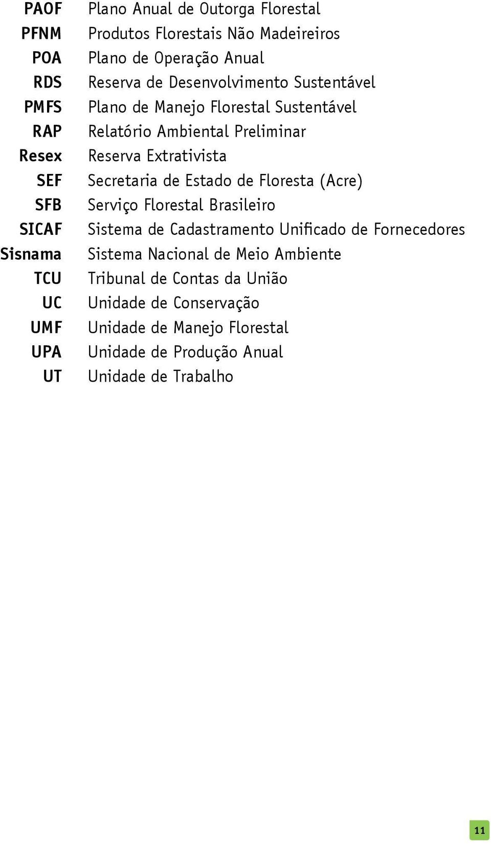 Extrativista Secretaria de Estado de Floresta (Acre) Serviço Florestal Brasileiro Sistema de Cadastramento Unificado de Fornecedores Sistema