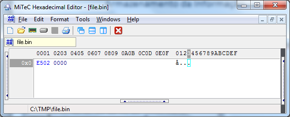 Armazenamento da Informação Valores numéricos: ficheiro de inteiros com o valor 741 C# using (BinaryWriter b = new BinaryWriter(File.Open("file.bin", FileMode.Create))) { b.