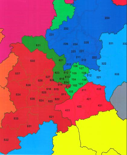 Mapa por Unidade Macro