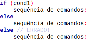 Aninhamento de if Cuidado: Para cada if existe um único else. 35 Operador? Operador ternário?: simplificação do if-else, quando apenas uma instrução faz parte do if e apenas uma do else.