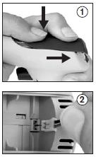 Observação: - O sistema de carga foi desenvolvido para prevenir a sobrecarga da bateria e minimizar o efeito de bateria cansada.