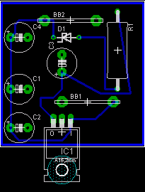 6 de 9 10/7/2009 16:04 Figura 5: Diagrama do circuito redutor de tensão impresso 8. Software desenvolvido Figura 6: Diagrama do circuito dos buffers impresso.