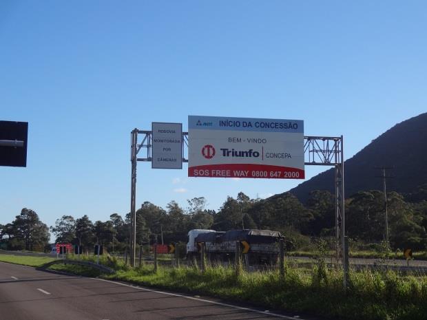 166 km, é composto das: Rodovia BR-290/RS: Porto Alegre Osório.