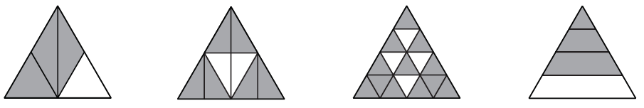 [12] [13099] Escreve um número, na etiqueta abaixo, de modo a obteres frações equivalentes. [13] [13100] Prova Final de Matemática, 1.