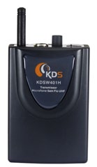 Sistemas sem Fio UHF KDSW-401H - Sistema sem Fio UHF - Microfone dinâmico - Transmissão em UHF - Possui