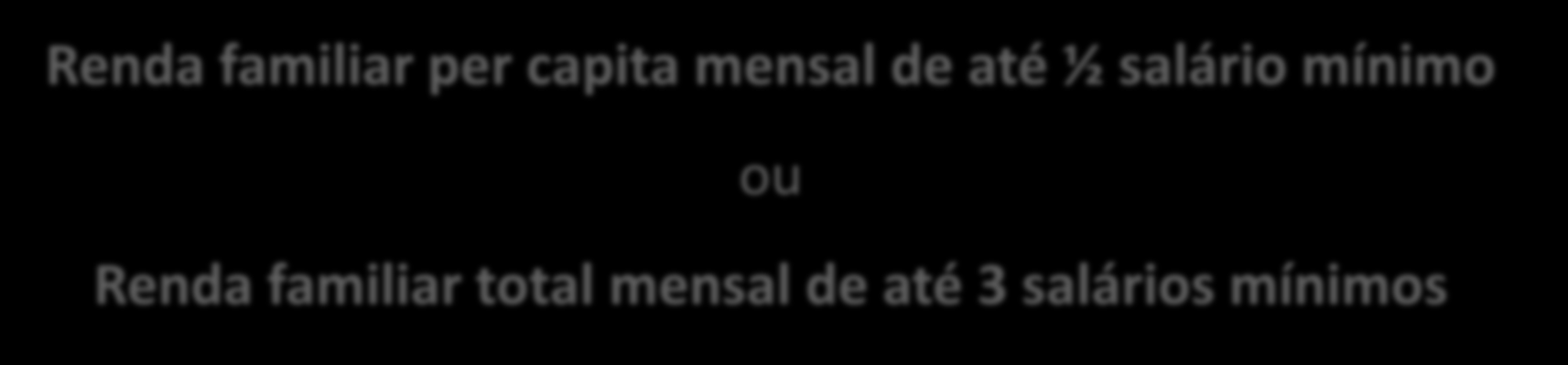 O QUE É O CADASTRO ÚNICO Instrumento de identificação e caracterização socioeconômica das famílias brasileiras de baixa renda. Porta de entrada para mais de 30 programas sociais do Governo Federal.