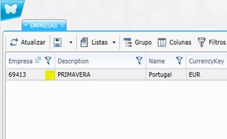 Ficha da Empresa A ficha da empresa deve ser acedida para conferir os dados criados no momento da subscrição e corrigir e/ou adicionar novos dados.