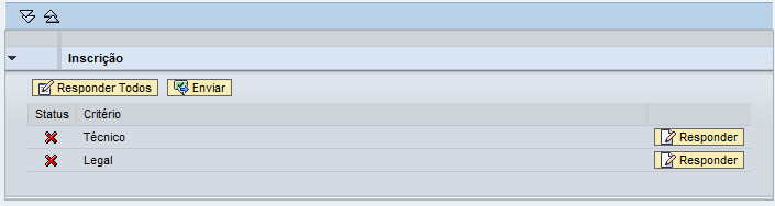 Para responder ao questionário do Critério Técnico é necessário seguir as seguintes orientações complementares.