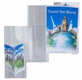 PVC Poster Display PVC Curve Poster Display PVC Curve -Display. Einfach zu montieren. Einer oder zwei Seiten. PVC Curve poster display. Easy assembly. One or double-sided. Support incurvé pour poster.