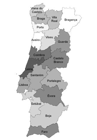 Fig. 1 Localização do concelho de Manteigas (informação retirada do site do IGEO).