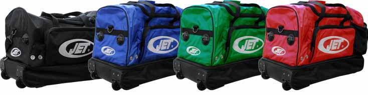 Sacos JET JET SACO 2 STICKS Cor: Azul/Cinza, Preto/Cinza, Vermelho/Cinza, Verde/Cinza JET SACO 12 STICKS Cor: Preto/Cinza, Azul/Branco JET SACO TROLEY