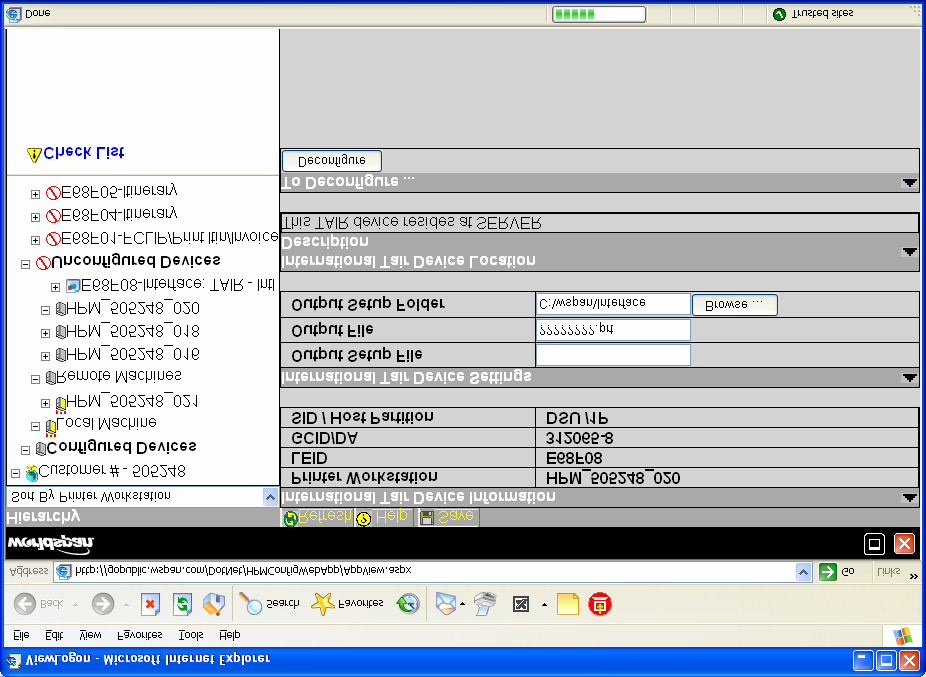 Interface: Após seguir as instruções do Passo1 ( Página 7) siga as instruções a seguir.