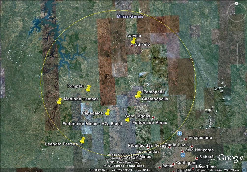 Província da Ardósia em Minas Gerais Mapa