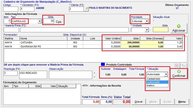 Orçamento Manipulação (pt.