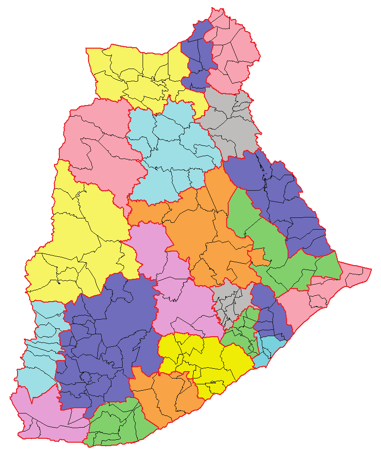 CE Em relação aos Colegiados de Gestão Regional (CGR), observase que estão constituídos no Ceará 22 Colegiados de Gestão Regional, abrangendo todos os municípios do estado.