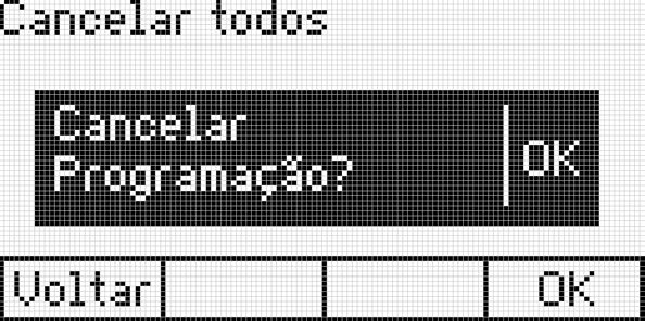 7.12. Despertador Para programar qualquer tipo de despertador: 1. Pressione a tecla Menu. O terminal entrará no menu principal; 2. Procure por Facilidades e pressione a tecla Ok; 3.