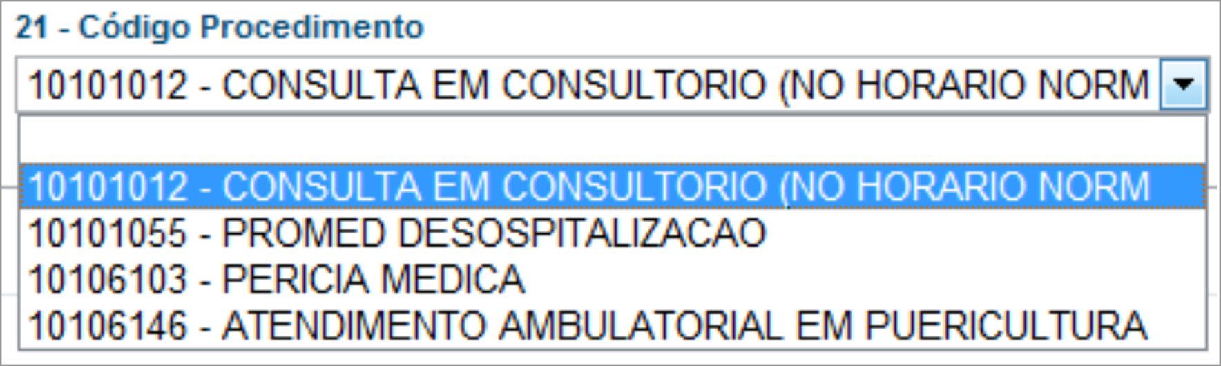 REGISTRO DE CONSULTA: Após selecionar o médico e o beneficiário que será atendido, a secretária deverá, através do menu, clicar no item CONSULTA.