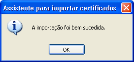 Siga as opções do assistente e valide conforme as indicações seguintes: 3 4 Feche o IE e volte a aceder ao AMP, deverá confirmar a validação do certificado Aastra visualizando o ícone de ligação