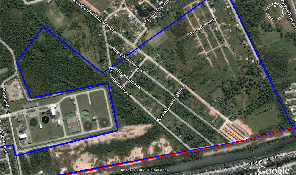 7. CONCLUSÕES O processo de modelagem da região permitiu a estimativa da área necessária para armazenagem do volume de água drenado pela bacia do polder Jardim Redentor / Gláucia durante o evento de