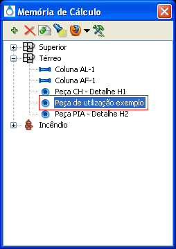 Figura 3: nova peça de utilização inserida na me Após este procedimento é possível gerar o relató diagrama de pressão de um nova peça de utilizaçã Projeto sanitário No projeto sanitário é possível