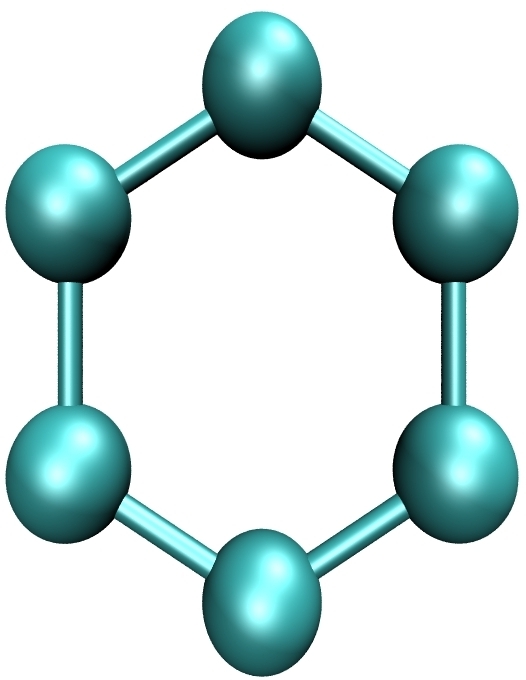 Cristal Bidimensional Modelo 3 (densidade eletrônica). Para um cristal hipotético bidimensional temos a função densidade eletrônica representada graficamente abaixo.