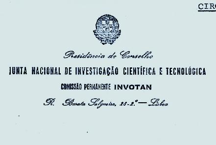 Arquivo da Comissão INVOTAN Código de referência: PT/FCT/INVOTAN Datas extremas: Desde 1959 Extensão: ca.