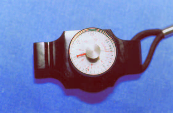 45 Figura 14: Dinamômetro JAMAR ajustado na segunda posição.