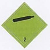 (Nº 1.4) (Nº 1.5) (Nº 1.6) Divisão 1.4 Divisão 1.5 Divisão 1.6 Fundo: em laranja Números em preto e devem ter 30 mm de altura por 55 mm de largura (para um rótulo medindo 100 mm x 100 mm).