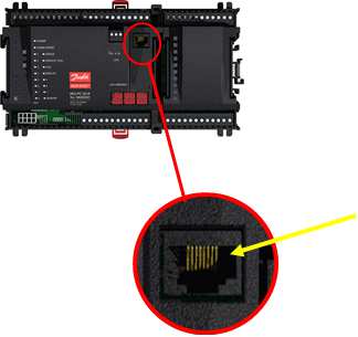 AK-PC 750 Pack controller Danfoss cable 080Z0262 UTILIZAMOS O