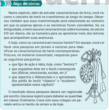 Livro-texto Programa de Atividades Base de informação: Apresentado ao longo do capítulo, traz informações que ampliam o conteúdo estudado.