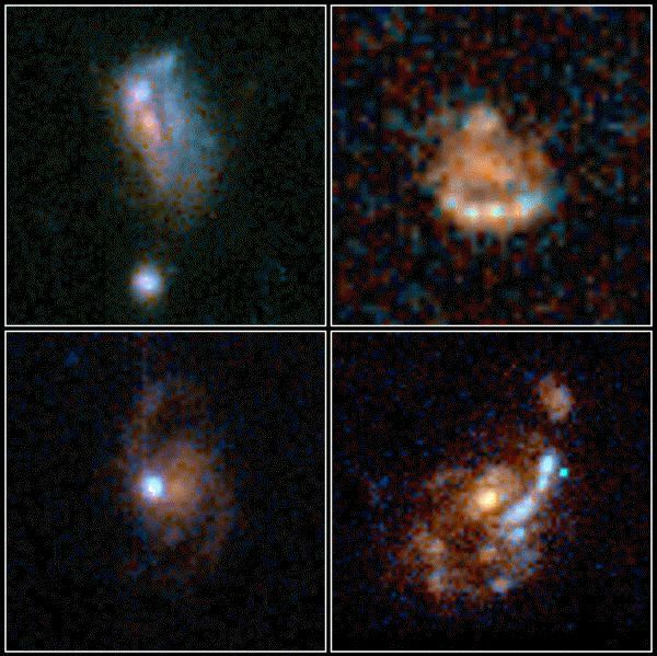 Capítulo 16. Outras Galáxias 178 Figura 5 Galáxia lenticular M82 (SEDS). Galáxias Irregulares (Irr) Estas galáxias tem esta denominação por não possuir simetria ou estrutura bem definidas.